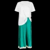 Love Stories Ann Einteiliges T-Shirt-Kleid Grün Online