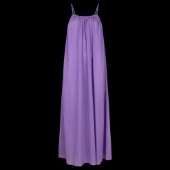 Love Stories Apricot Langes luftiges Sommerkleid Flieder New
