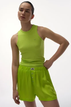 Love Stories Bella Klassisches Tanktop Limette Fashion
