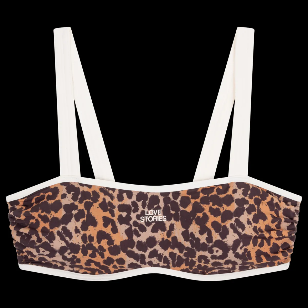 Love Stories Bondi Bandeau-Bikini-Oberteil AnimalPrint Fashion