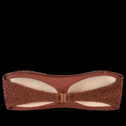 Love Stories Bondi Bandeau-Bikinioberteil Braun Clearance