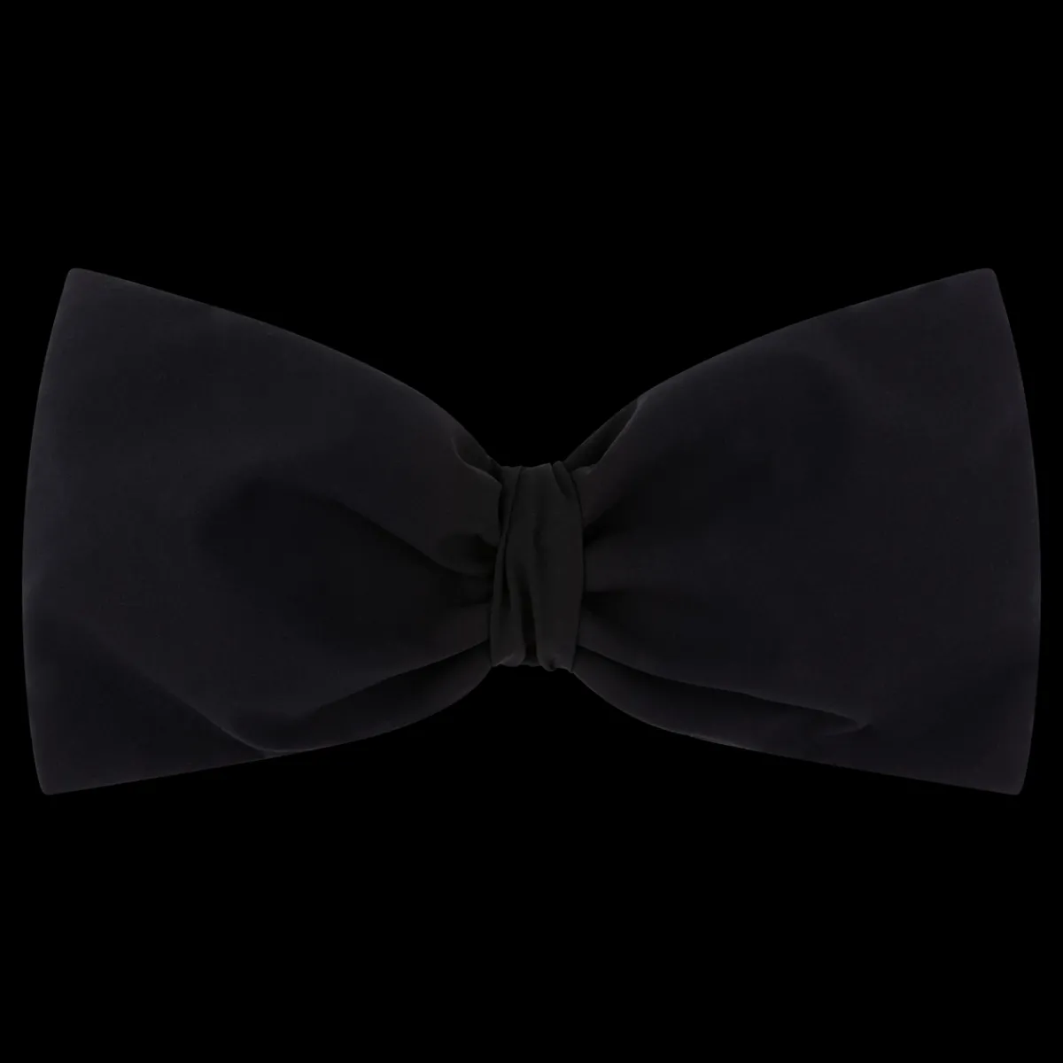 Love Stories Bow Bandeau-Bikinioberteil Schwarz Sale