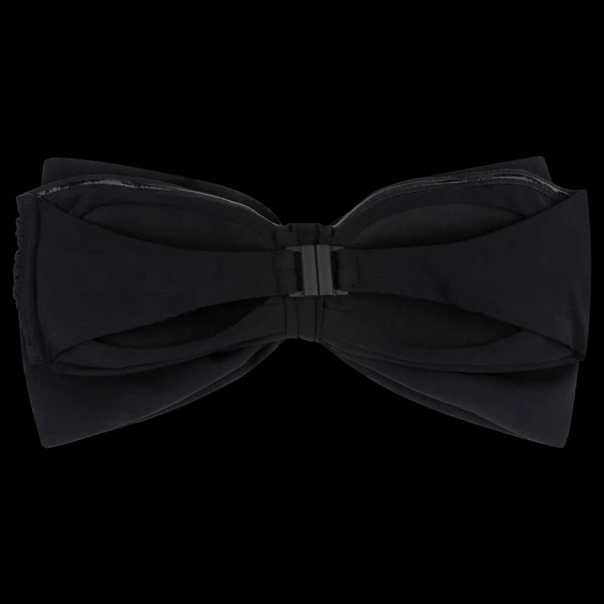 Love Stories Bow Bandeau-Bikinioberteil Schwarz Sale