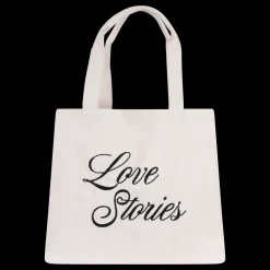 Love Stories Canvas-Tasche Große Tragetasche Off-White Fashion