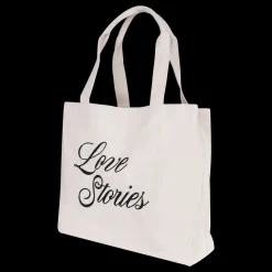 Love Stories Canvas-Tasche Große Tragetasche Off-White Fashion