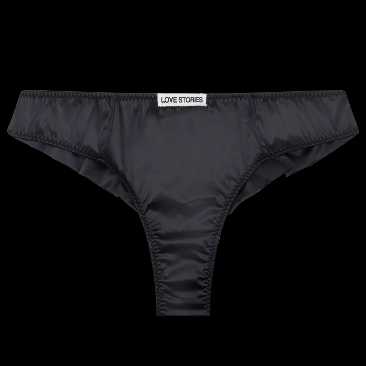 Love Stories Carl Slip im brasilianischen Stil Schwarz Discount