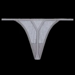 Love Stories Carole String im Tanga-Stil Grau Clearance