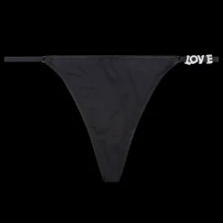 Love Stories Carole String-Slip im Tanga-Stil Schwarz Best
