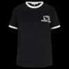 Love Stories Charlet Sportliches Baumwoll-T-Shirt Schwarz Hot
