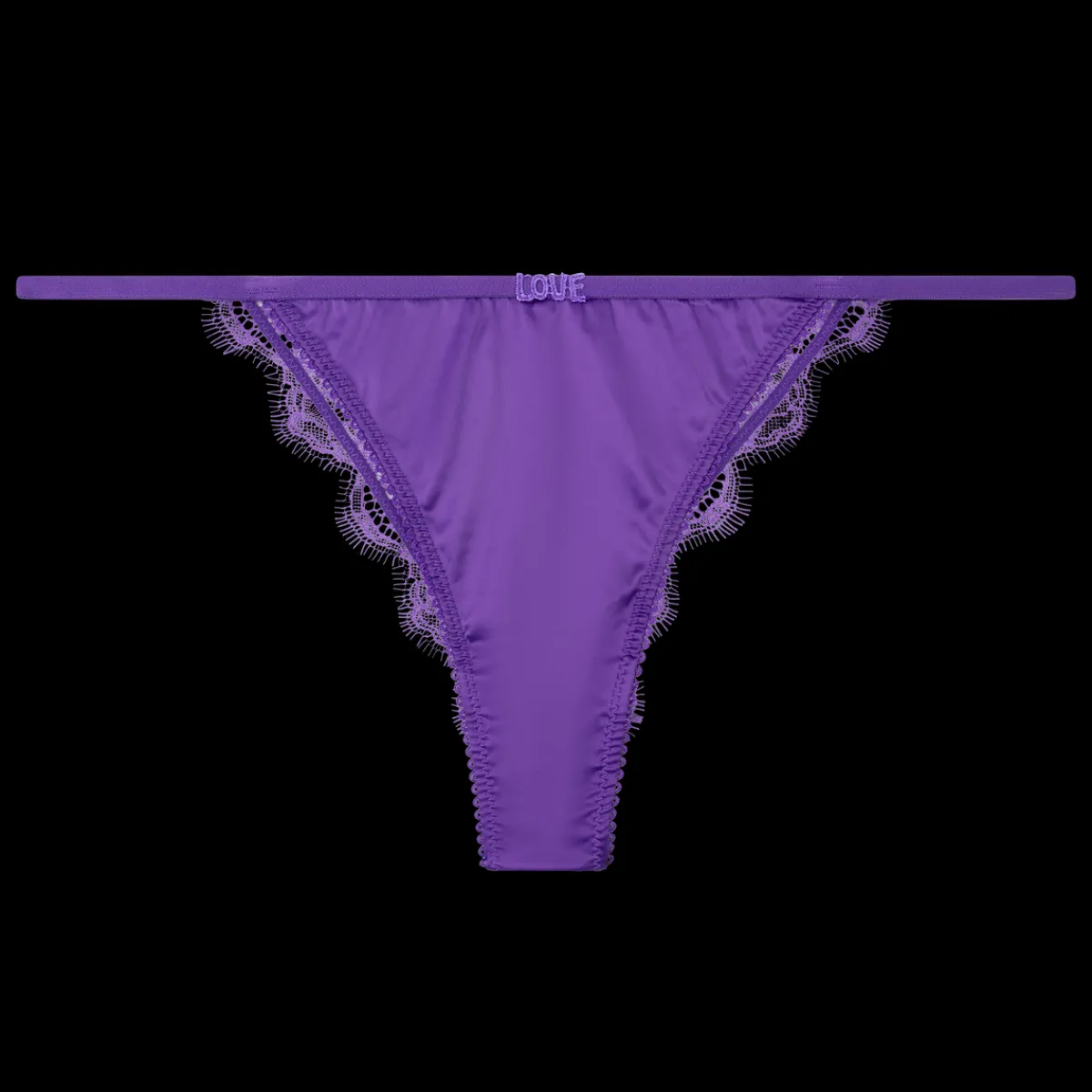Love Stories Charlotte Slip im Tanga-Stil Lila Clearance
