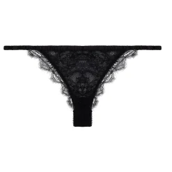 Love Stories Charlotte Slip im Tanga-Stil Schwarz Clearance
