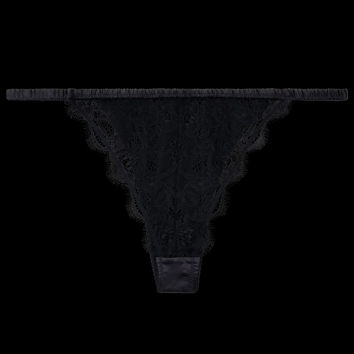 Love Stories Charlotte Slip im Tanga-Stil Schwarz Outlet