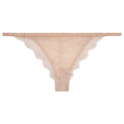 Love Stories Charlotte String-Slip im Tanga-Stil Hellbraun Online