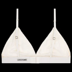 Love Stories Darling Bequemer Bralette Off-White Clearance