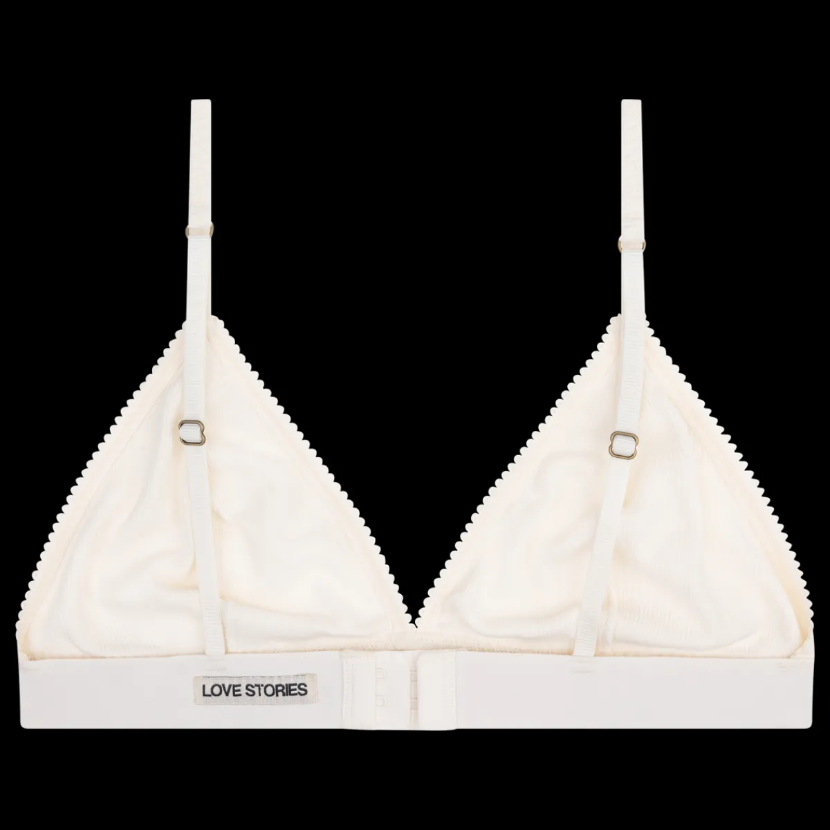 Love Stories Darling Bequemer Bralette Off-White Clearance