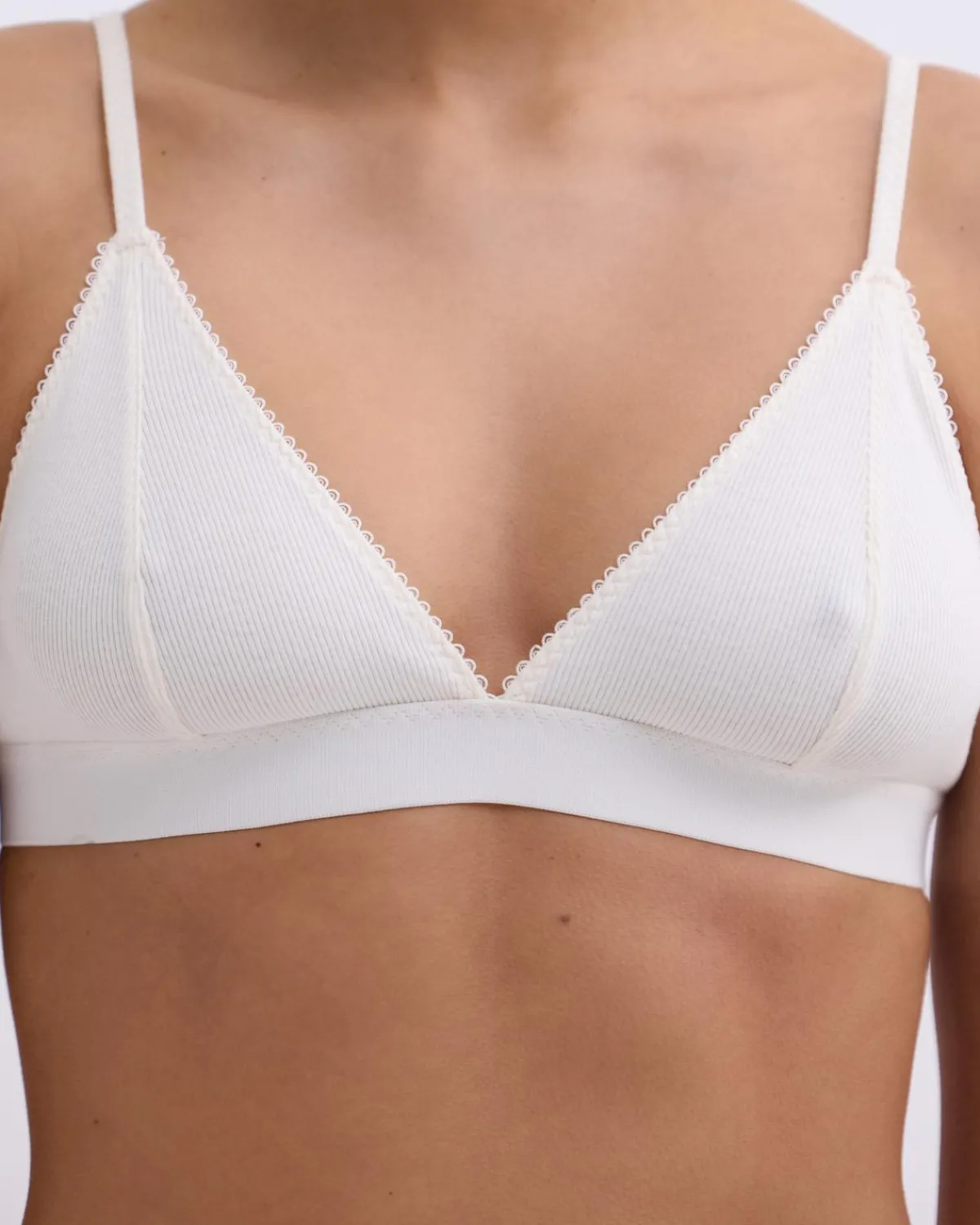 Love Stories Darling Bequemer Bralette Off-White Clearance