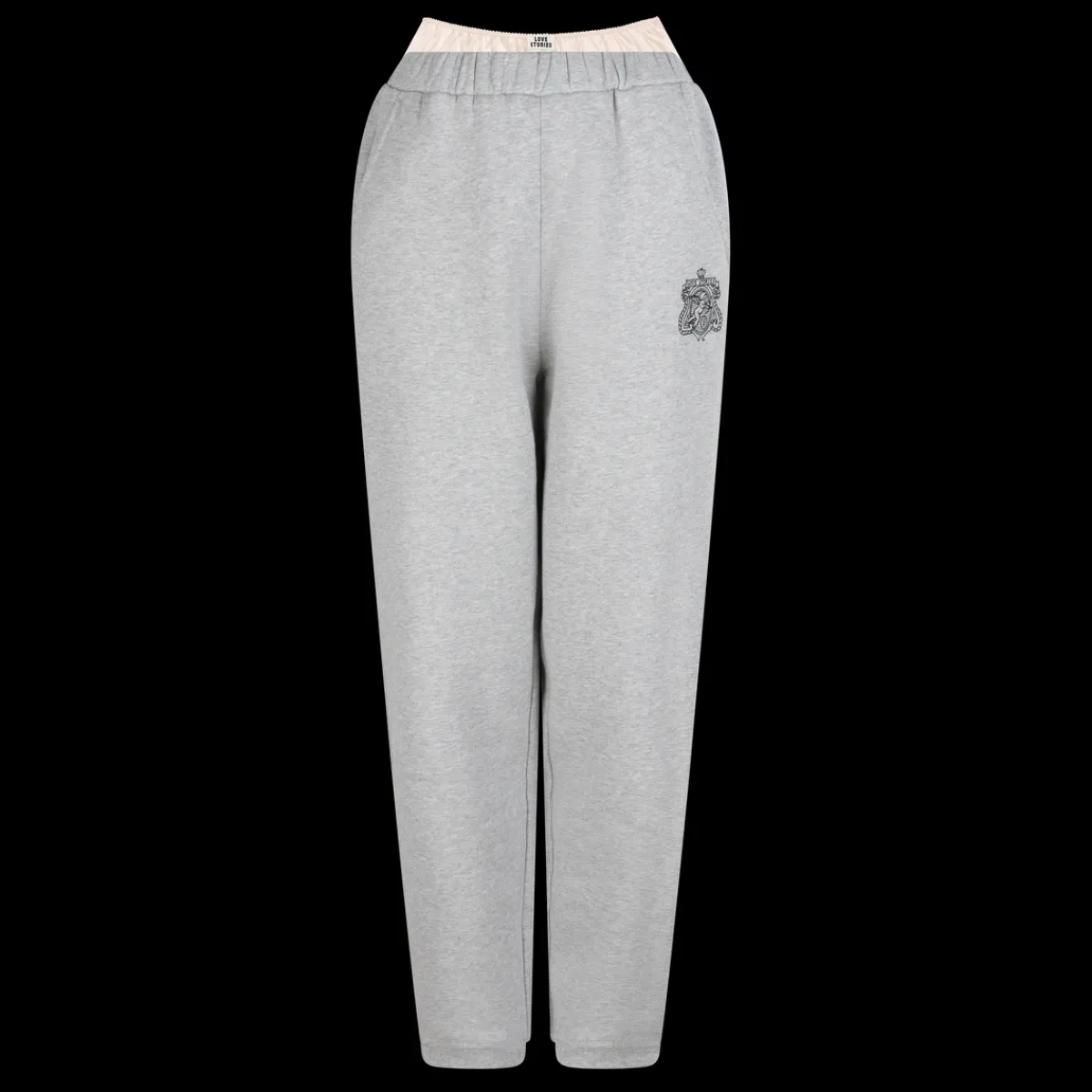 Love Stories Donna Bequeme Trackpants Grau Fashion