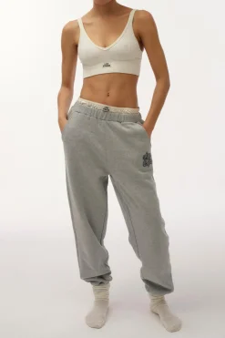 Love Stories Donna Bequeme Trackpants Grau Fashion