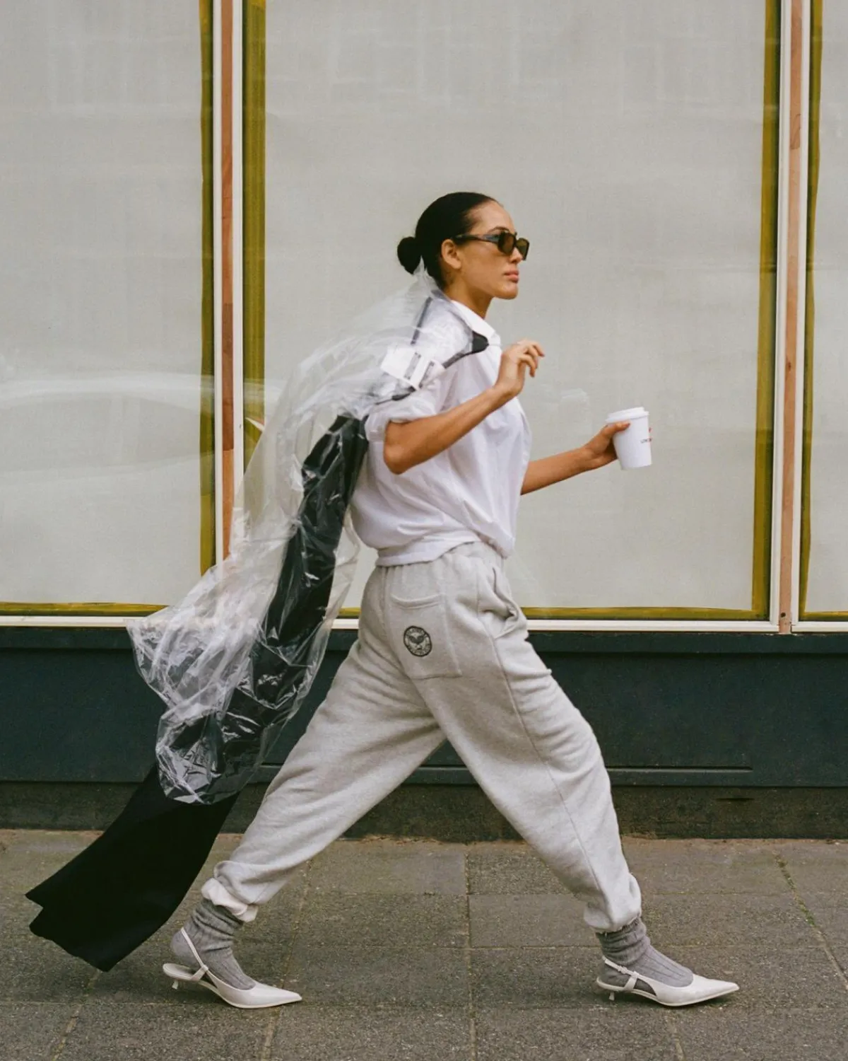 Love Stories Donna Bequeme Trackpants Grau Outlet
