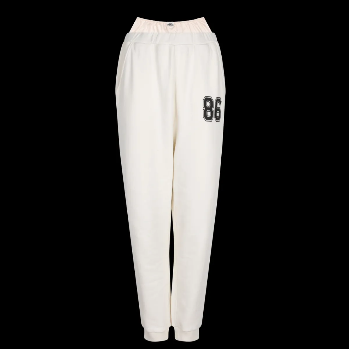 Love Stories Donna Bequeme Trainingshose Off-White Online
