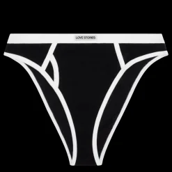 Love Stories Enith Slips im brasilianischen Stil Schwarz Discount