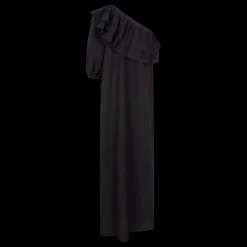 Love Stories Everly Ein-Schulter-Kleid Schwarz Clearance