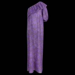 Love Stories Everly Kleid mit einer Schulter Lila Discount