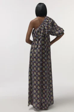 Love Stories Everly Kleid mit einer Schulter Blau Best
