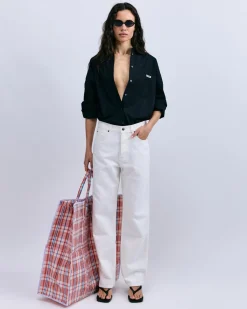 Love Stories Hailey Langärmliges Hemd mit Knöpfen Schwarz Fashion