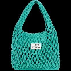 Love Stories Häkeltasche Gewebte Häkeltasche Grün Fashion