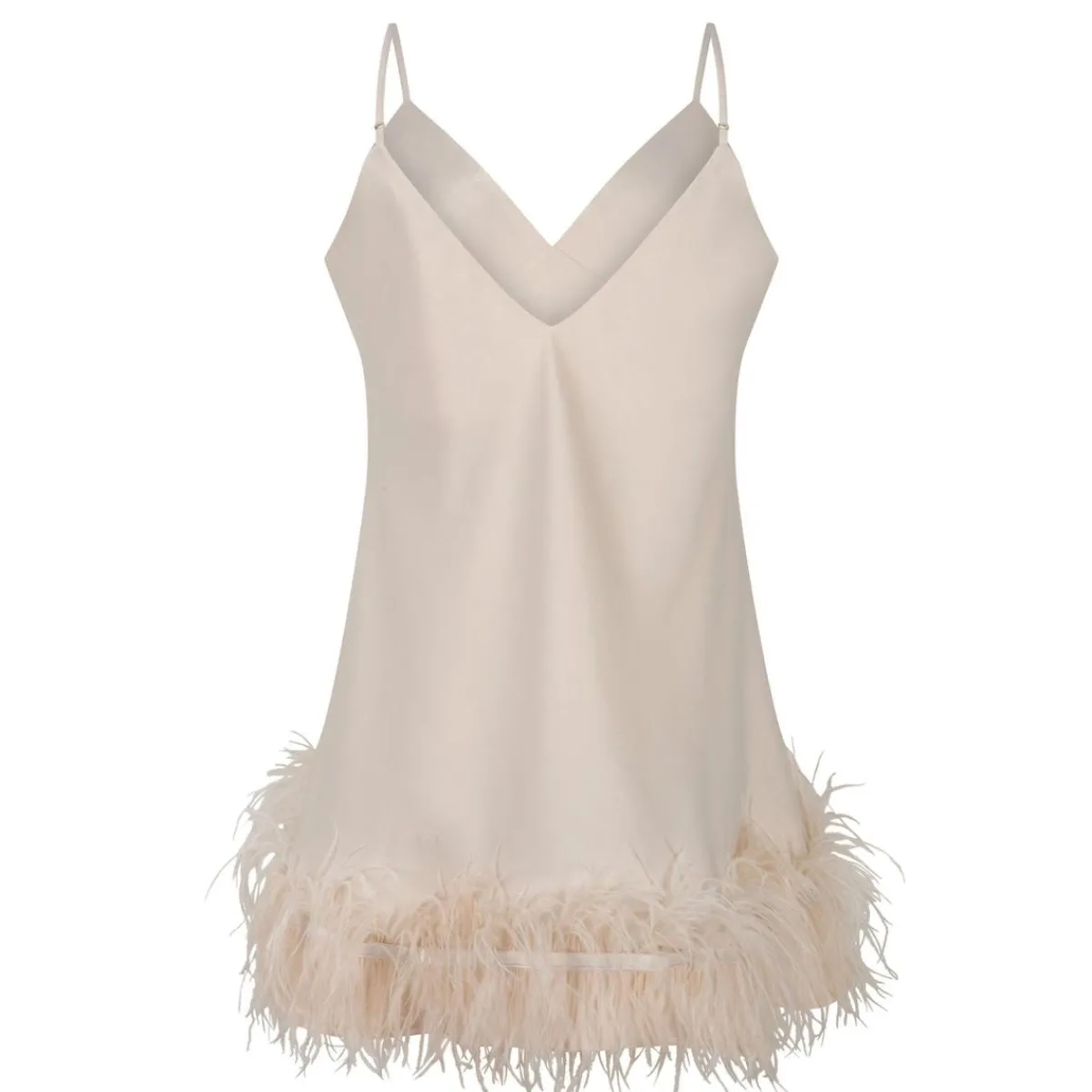 Love Stories Honey Slip-Kleid für Bräute Weiß New