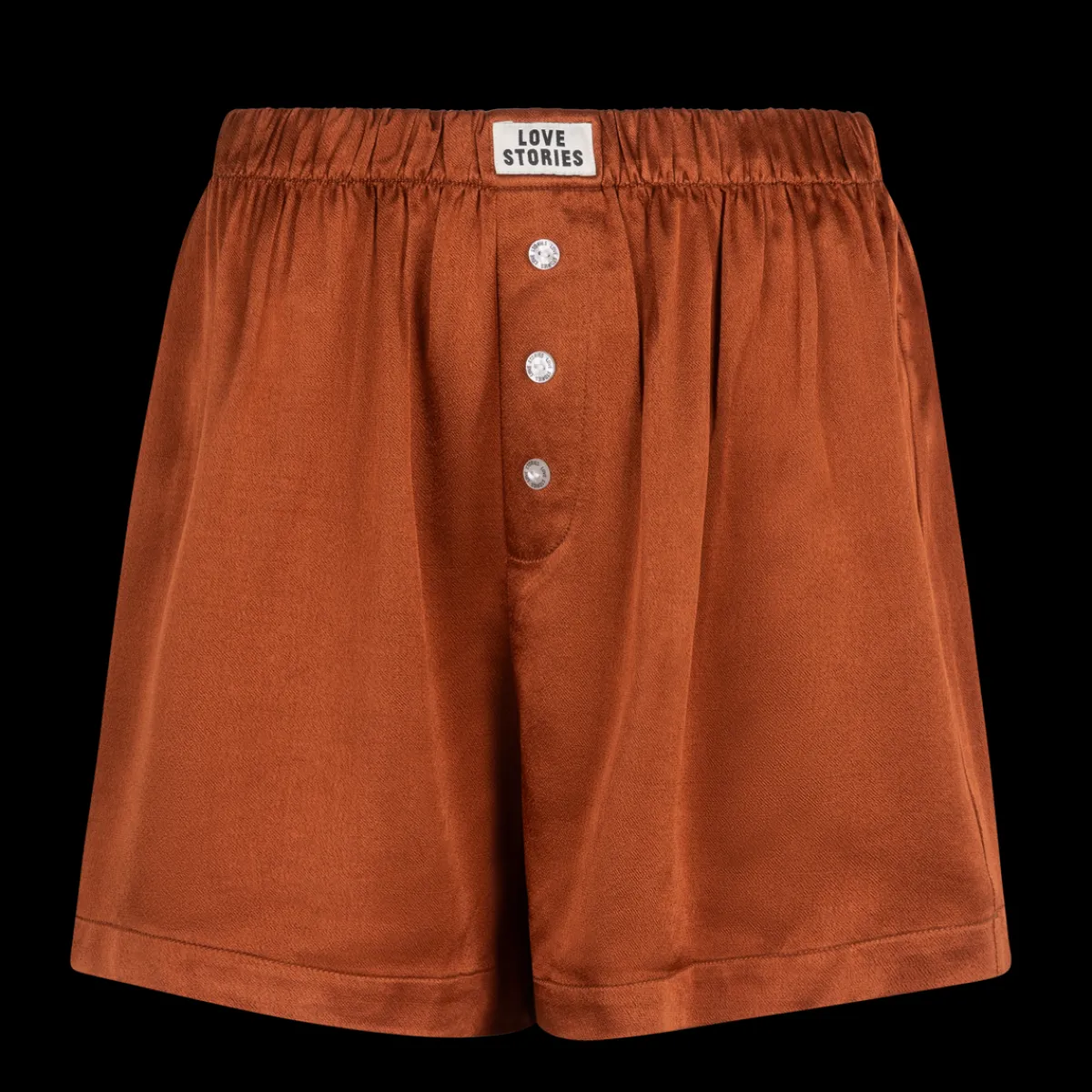 Love Stories James Shorts im Boxershorts-Stil Braun Best