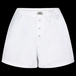 Love Stories James Shorts im Boxershort-Stil Weiß Discount