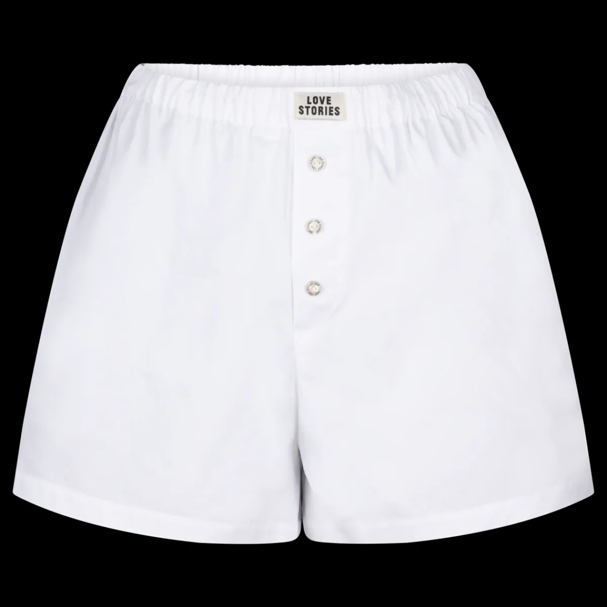 Love Stories James Shorts im Boxershort-Stil Weiß Discount