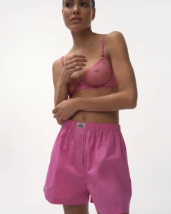 Love Stories James Shorts im Boxershorts-Stil Rosa New