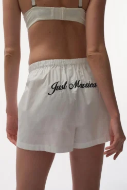 Love Stories James Shorts im Boxershort-Stil Weiß Discount
