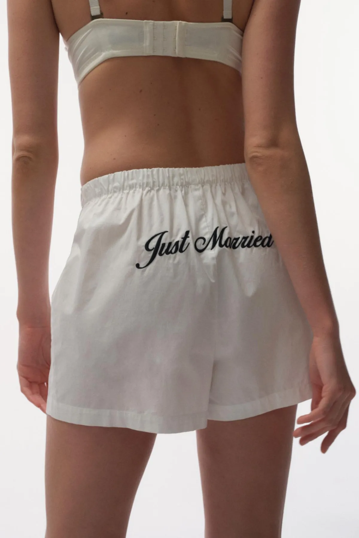 Love Stories James Shorts im Boxershort-Stil Weiß Discount