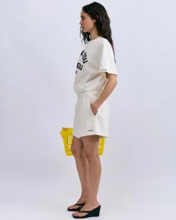 Love Stories Josie Sportliches Baumwoll-T-Shirt Off-White Online