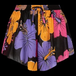 Love Stories Leonardo Bedruckte Shorts mit hoher Taille Lila Discount