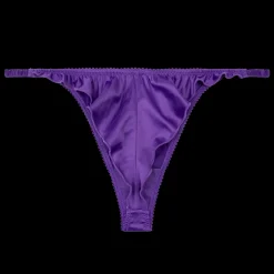 Love Stories Lily String-Slip im Tanga-Stil Lila New