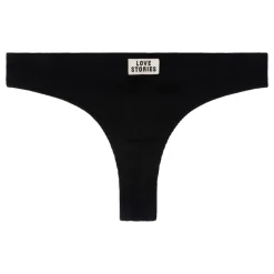 Love Stories Lima Bequemer String-Slip Schwarz Clearance
