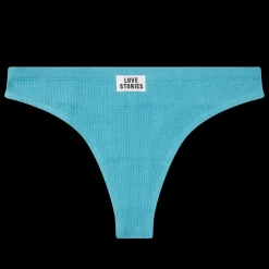 Love Stories Lima Bequemer String-Slip Hellblau Hot