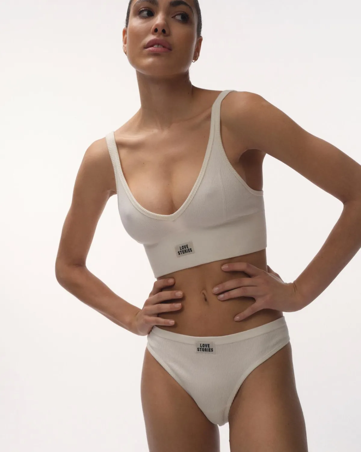 Love Stories Lima Bequemer String-Slip Weiß Online