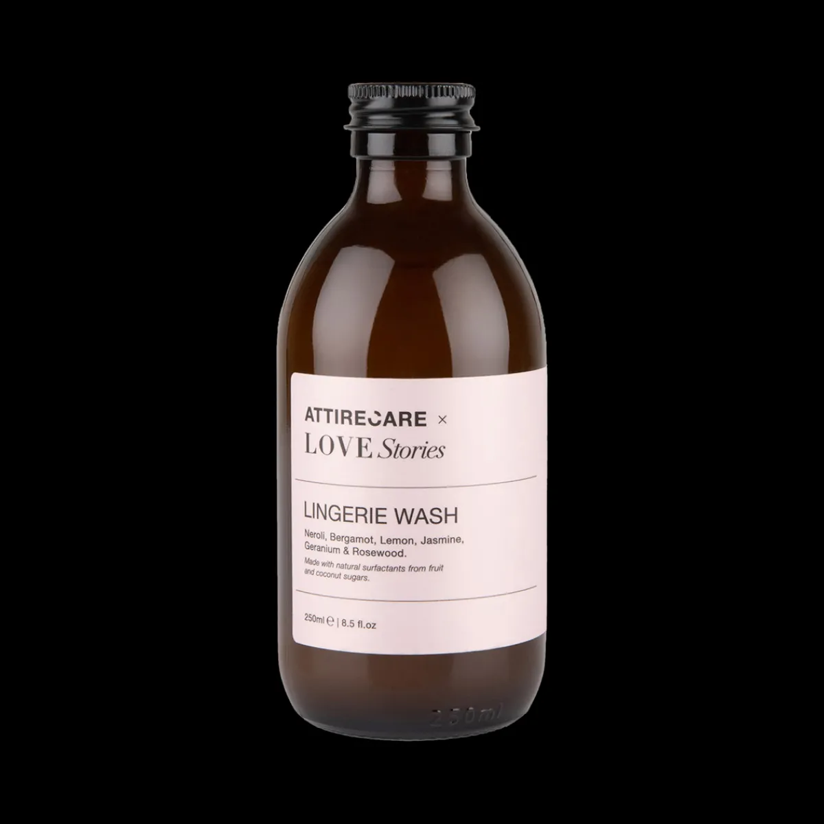 Love Stories Lingerie Wash 250ml x Attire Care Rosa Hot