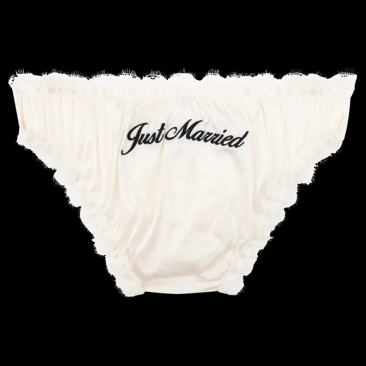 Love Stories Lola Leichter Rüschenslip Off-White Clearance
