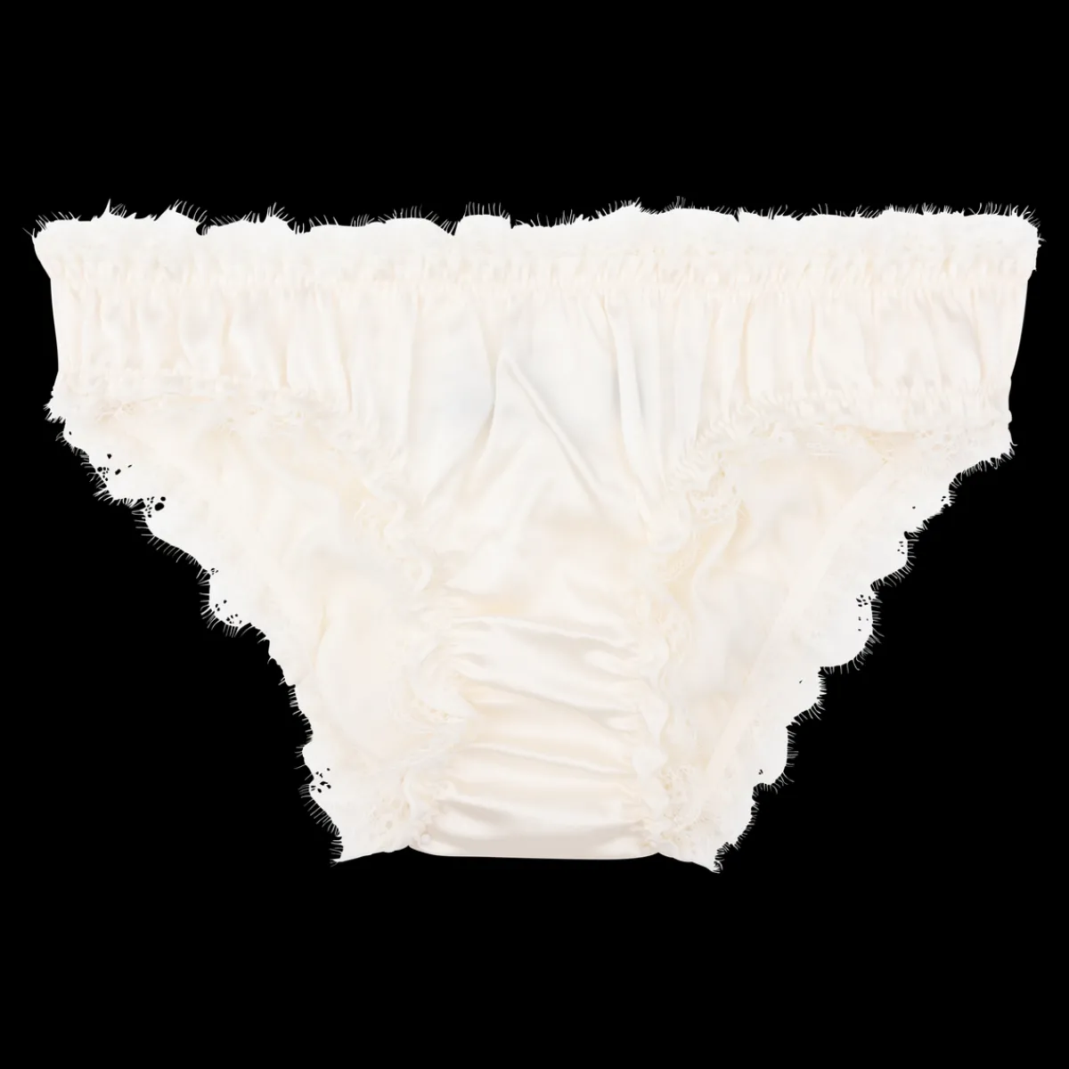 Love Stories Lola Leichter Rüschenslip Off-White Clearance