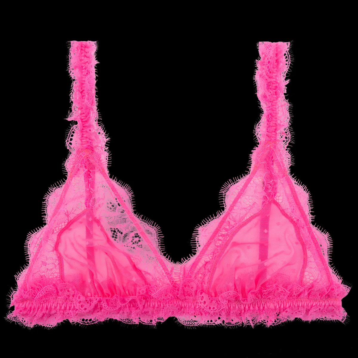 Love Stories Love Lace Raffinierter Triangel-Bralette Pink Outlet