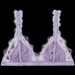 Love Stories Love Lace Zarte Triangle Bralette Flieder New