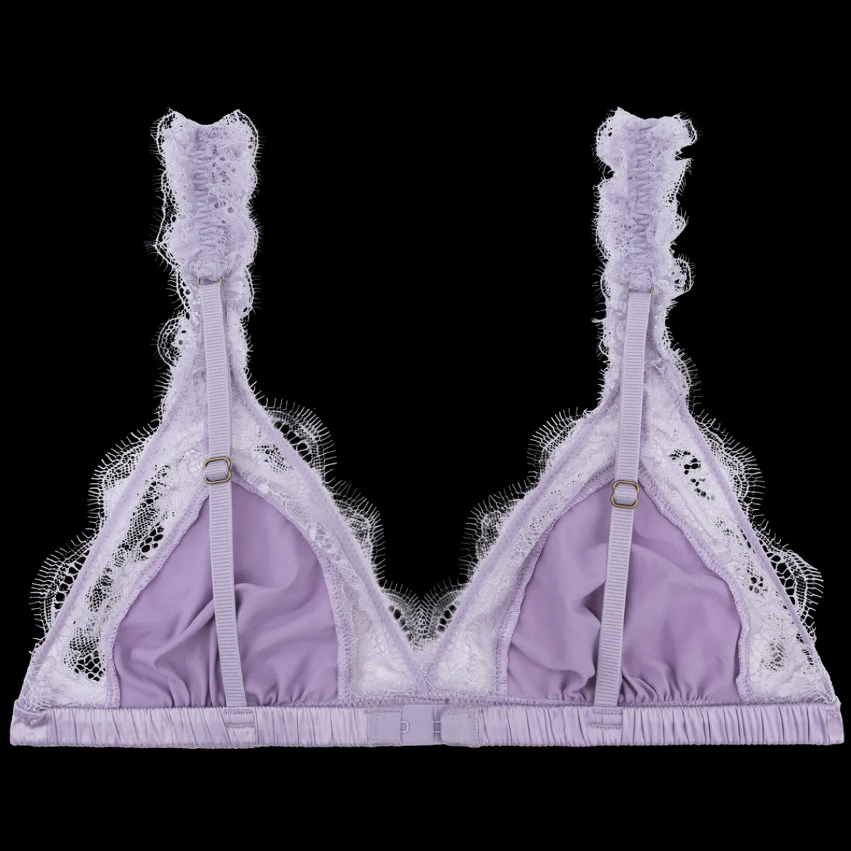 Love Stories Love Lace Zarte Triangle Bralette Flieder New