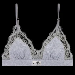 Love Stories Love Lace Zarte Triangle-Bralette Grau New